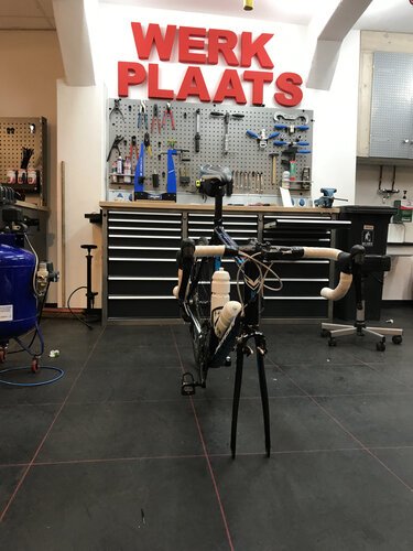Bike in the local bike shop